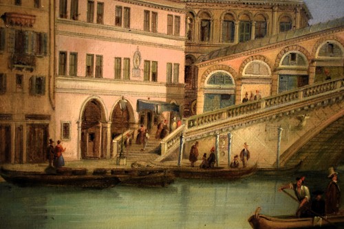 Antiquités - Venise, le pont du Rialto - Giuseppe Coen (1811– 1856)